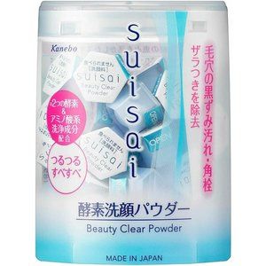 Kanebo Suisai Beauty Clear Enzyme Cleansing Powder (32 cubes) Japan NEW